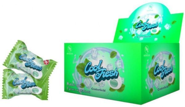 Конфеты жевательные Saadet Cool Fresh с жидким центром со вкусом мяты 4,5 г  — фото 1