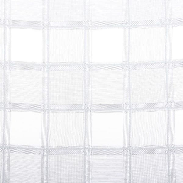 Ткань тюлевая Органза 280 см серая 