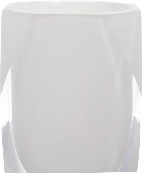 Стакан для зубних щіток Luna diamond білий 310 мл