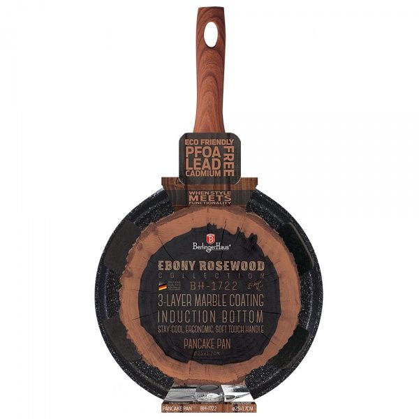 Сковорода для млинців Ebony ROSEWOOD Collection 25 см BH 1722 Berlinger