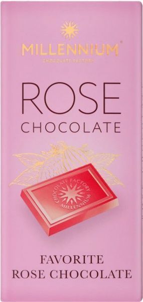 Шоколад Millennium белый Rose 100 г