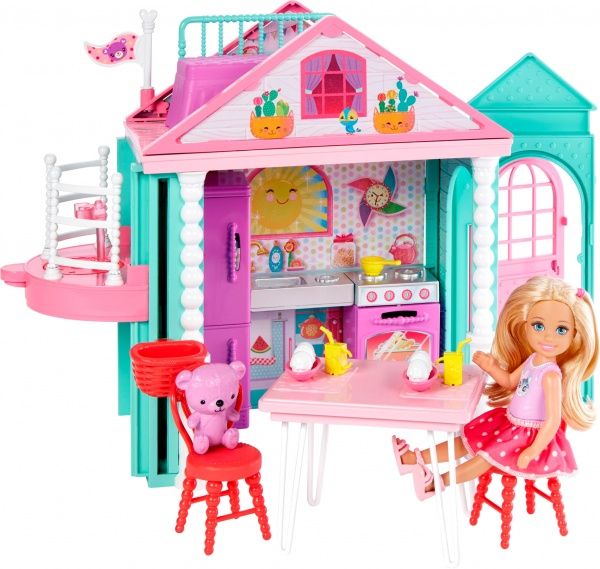 Домик для кукол Barbie Челси DWJ50