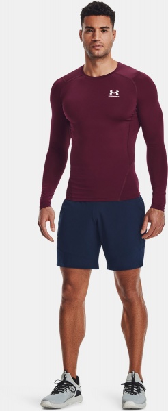 Футболка Under Armour UA HG ARMOUR COMP LS 1361524-609 р.2XL красный