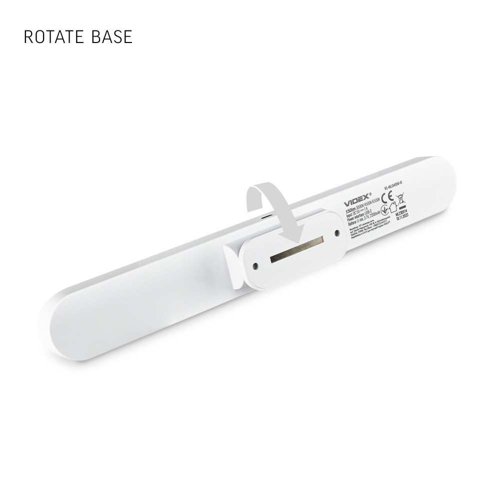 Светильник-ночник LED Videx з пультом VL-NL049W-R 1,5 Вт белый 27896