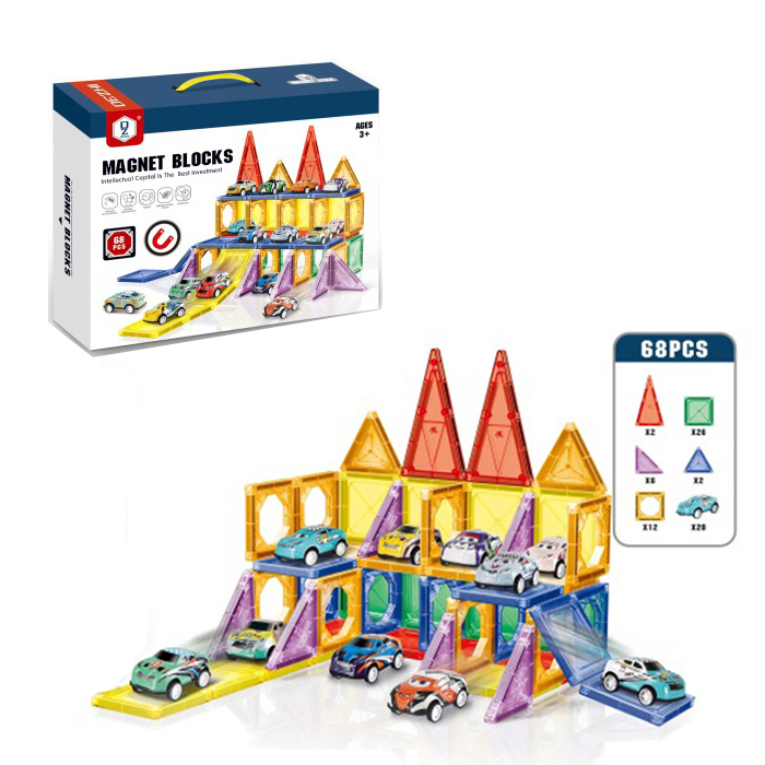 Конструктор магнітний MAGNET BLOCKS Гараж HD119A