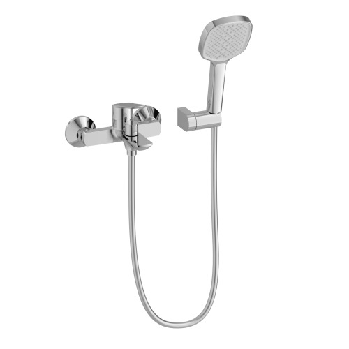 Смеситель для ванны Imprese LESNA, с душовым гарнитуром, хром