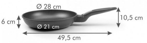 Сковорода SmartCLICK 28 cм 605028 Tescoma
