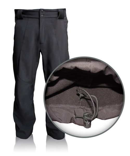 Брюки тактические TORNADO софтшелл р. 52-54 черный 34123-9-5-52-5 