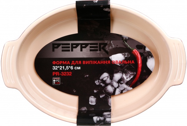 Форма для выпекания овальная PR-3232 32x21,5x6 см Pepper