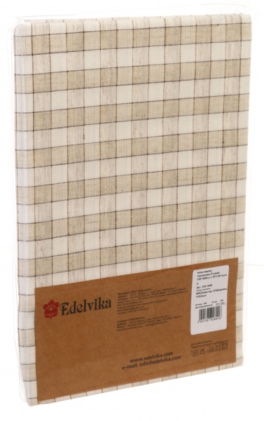 Скатерть Размай 522-19/00 220x140 см молочный крем Эдельвика 