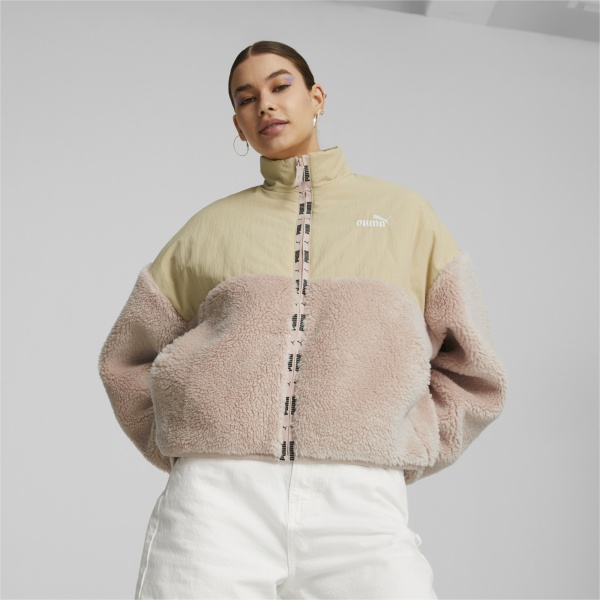 Куртка Puma SHERPA JACKET 84940447 р.M бежевый