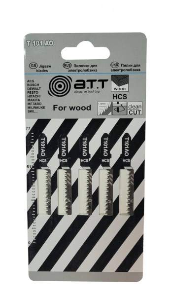Набір пилок для електролобзика A.T.T. T101AO 5 шт.