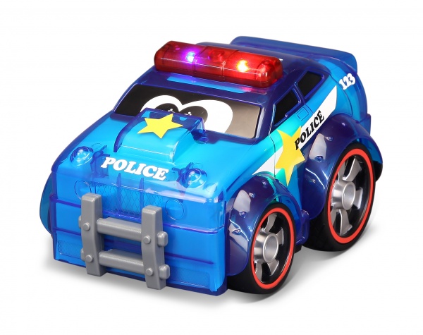 Машинка Bb Junior Полицейская Police Car Push & Glow 16-89004