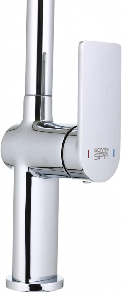 Смеситель для кухни ScandiSPA Lofn хром