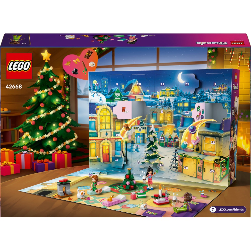 Конструктор LEGO Friends Адвент календарь 2025 42668