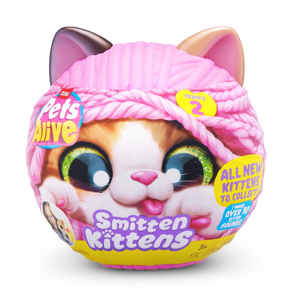 Інтерактивний ігровий набір Pets & Robo Alive S2 Грайливі кошенята 9568