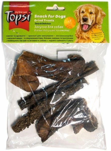 Лакомство Topsi Рубец говяжий сушеный 60 г