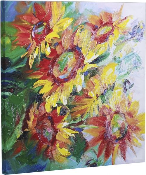 Репродукция Sunflowers 80-11 80x80 см 