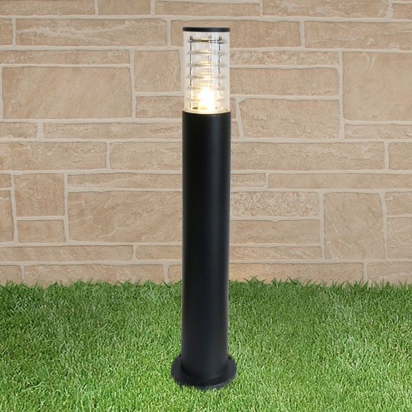 Фонарный столб Strotskis 1507 Techno E27 60 Вт IP54 черный 