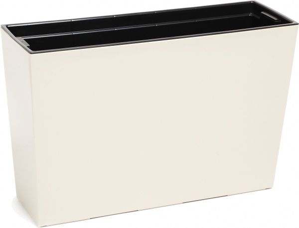 Горщик для квітів Lamela Вербена прямокутний 37,5л кремовий 