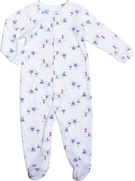 Комбінезон дитячий Фламінго р.74 білий 382-1009 