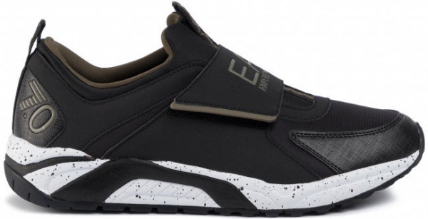 Кроссовки EA7 PVC/PLASTIC_SNEAKER X8X035-XK062-C759 р.US 5 черный