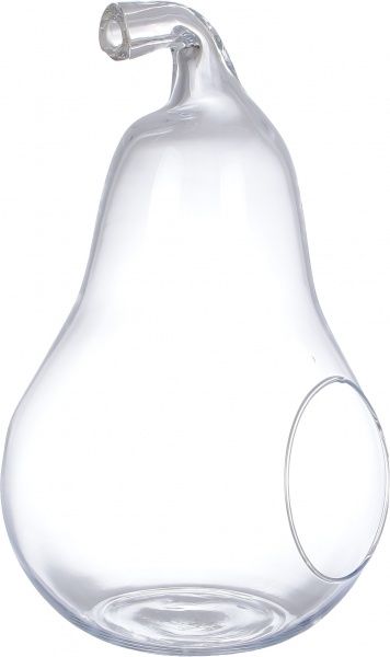 Ваза Груша скляна прозора 30х18,5 см Wrzesniak Glassworks