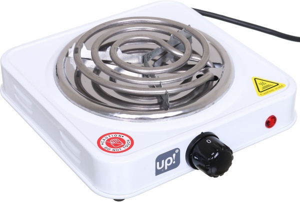 Плита электрическая настольная UP! (Underprice) UPWLI-1S-1,0-W белый 