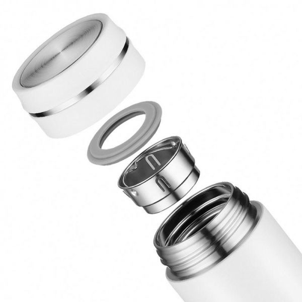 Термопляшка 450 мл Casno білий KXN-6059_White