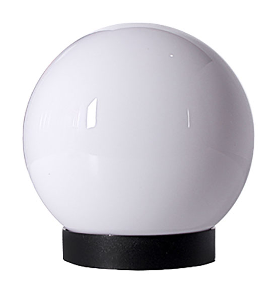 Світильник парковий E.NEXT e.street.light.200.opal Куля E27 60 Вт IP44 білий l0120031 