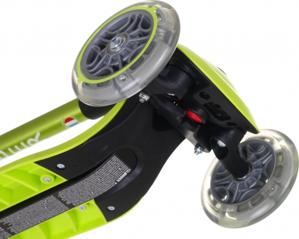 Самокат Globber Primo Foldable Lights зеленый 432-106-2 