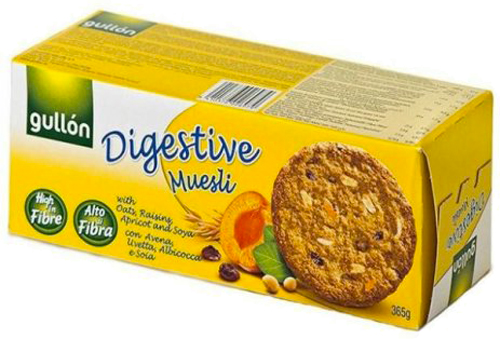 Печенье Gullon Digestive Muesli 365 г 