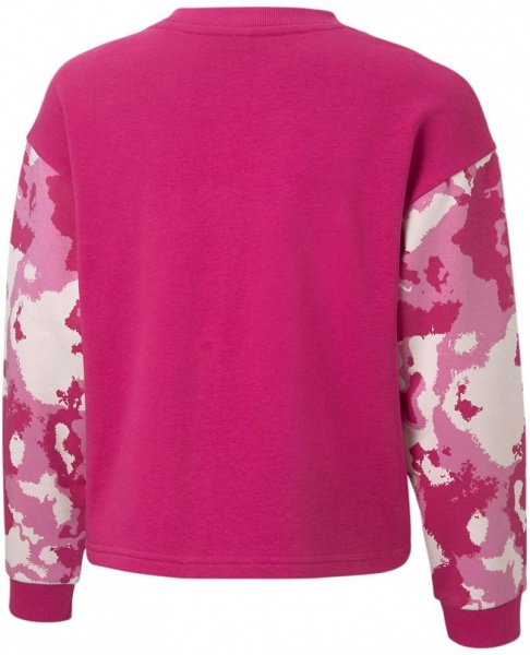 Світшот Puma ALPHA CREW 84694114 р. 128 рожевий