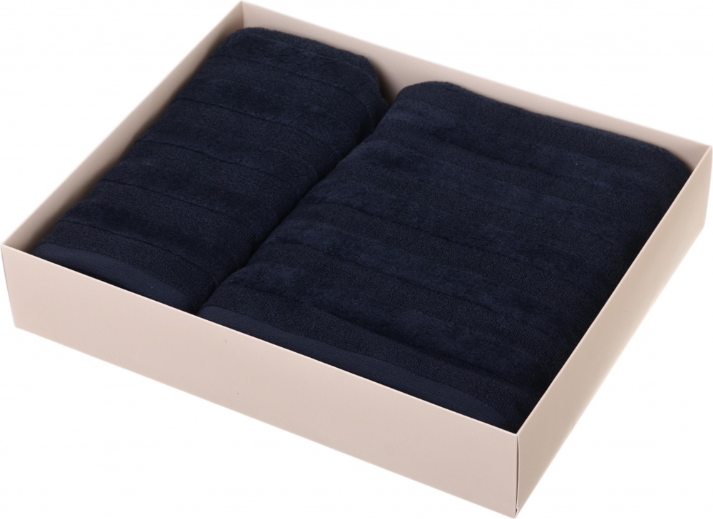 Набор полотенец махровых 38x30 см 7016 антрацит