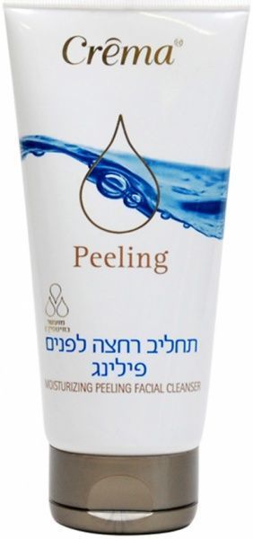 Молочко для лица Crema Moisturizing peeling fasial cleansing 180 мл