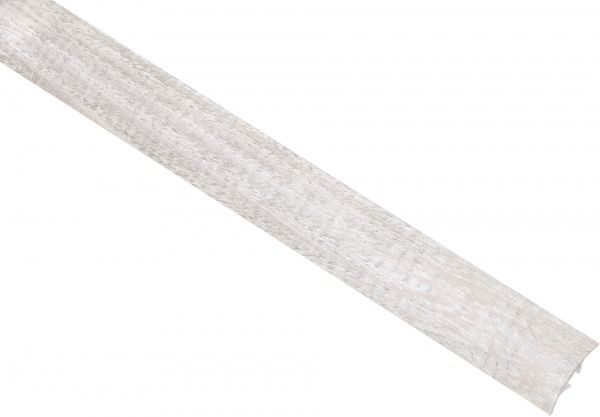 Порожек алюминиевый Броварской алюминиевый завод гладкий скрытый крепеж 28x1800 мм дуб беленый 