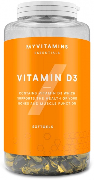 Вітамін D3 Myprotein Vitamin D3 180 шт./уп. 