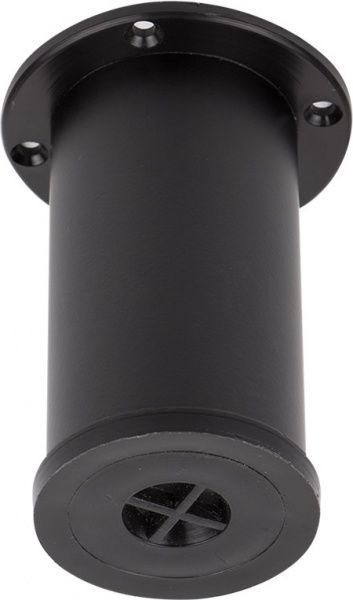 Меблева ніжка Smart OLS D-50 мм H-100 мм 45570 чорний матовий 