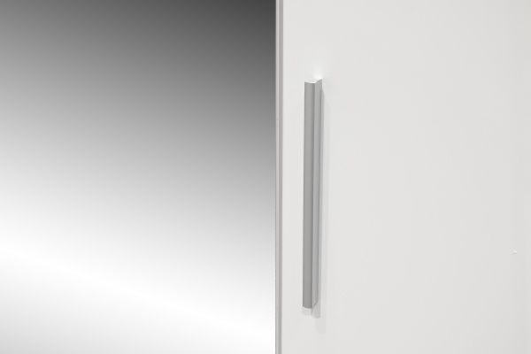 Шкаф Embawood Mirina 3-дверный белый/белый лак 