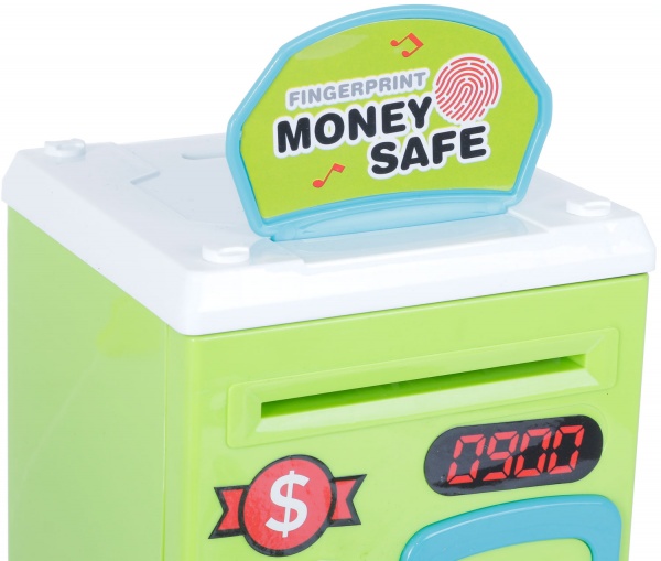 Сейф-скарбничка електронний дитячий банк зелений OTE0644690/green