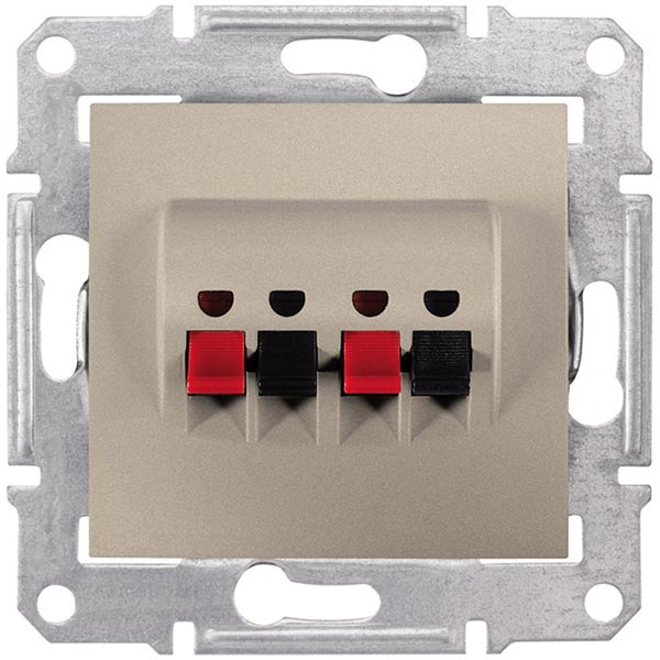 Розетка Sedna SDN5400168 титан