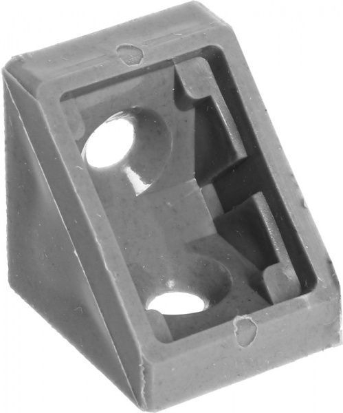 Кутник монтажний 03 одинарний сірий 10 шт