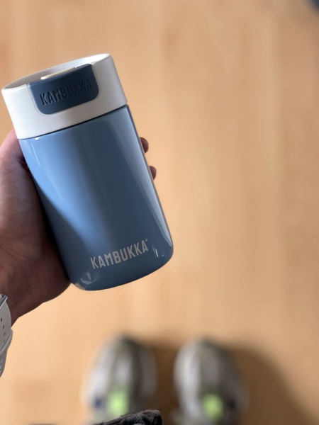 Термочашка Olympus 300 мл блакитна Kambukka