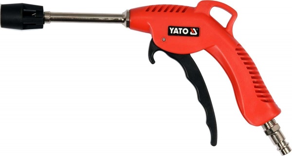 Пневмопистолет продувочный YATO YT-23723 с турбо-соплом 110 мм