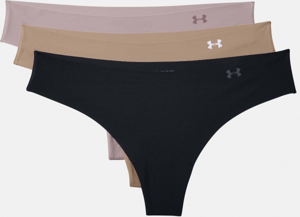 Трусы Under Armour PS THONG 3PACK 1325615-004 M черный