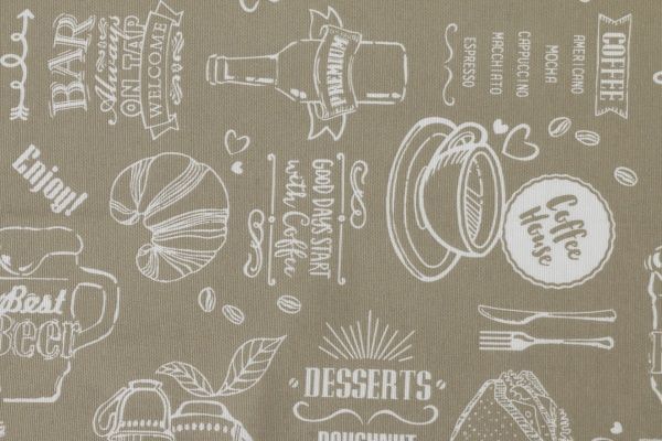 Скатерть Beige Breakfast 136x220 см бежевый Прованс 