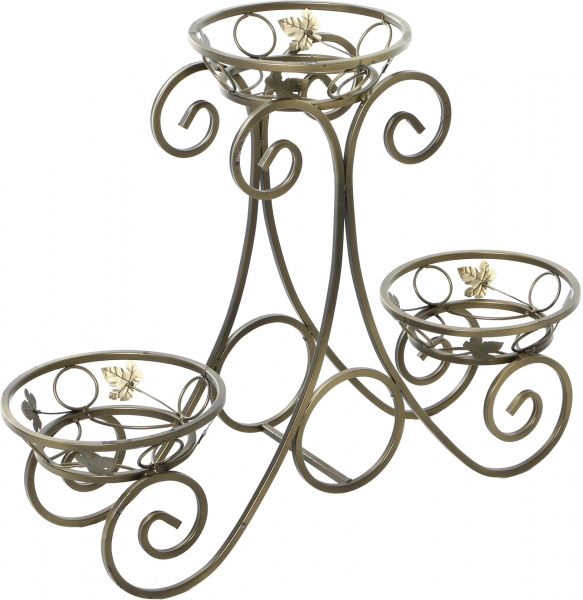 Підставка для рослин на 3 горщики Сани №3 80x71 см 