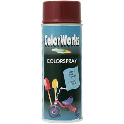 Аэрозоль ColorWorks Colorspray бордовый 400 мл