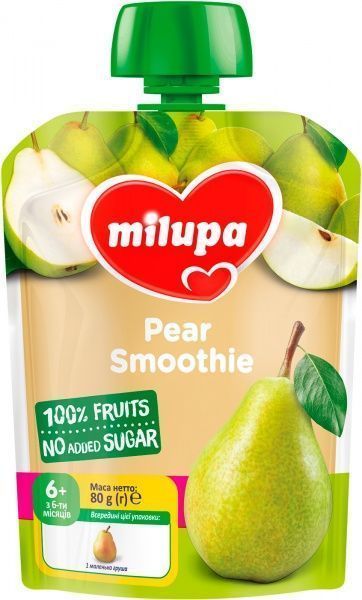 Пюре Milupa Груша 80 г 