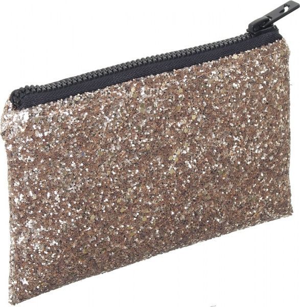 Косметичка 11х18 см золотистый 